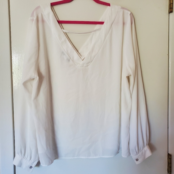 Forever 21+ Chiffon Top (2X) - Picture 4 of 8